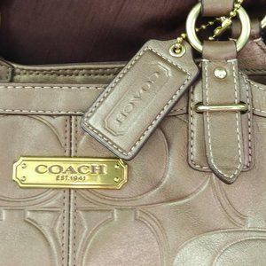 Coach Gallery Embossed Tote